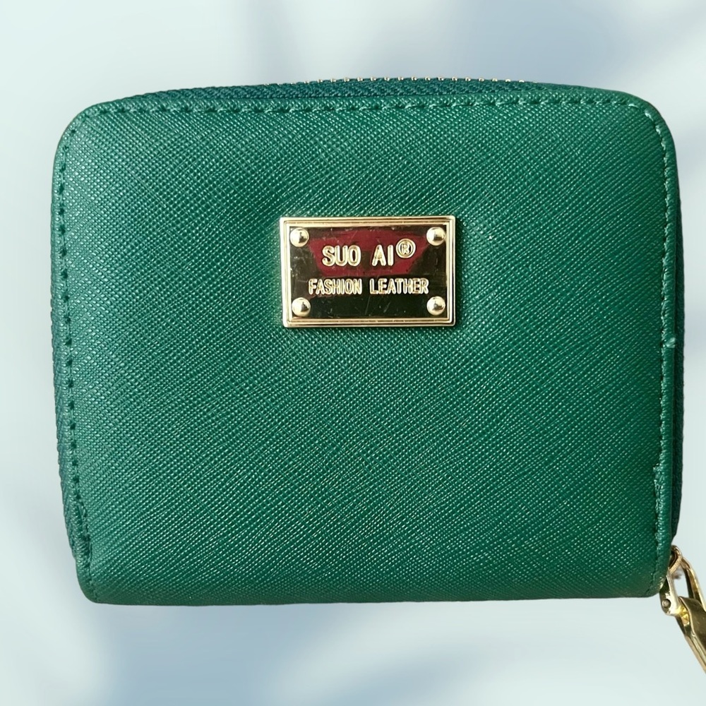 Suo AI Leather Mini Wallet